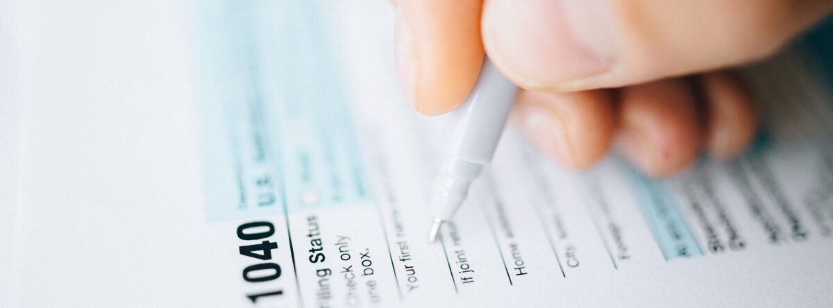 person filing tax documents